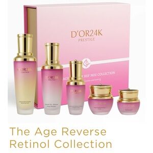D’OR24K Prestige Age Reverse Retinol Collection | Luxury Spa Brand | NEW Sealed